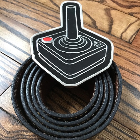 Retro Atari joystick Novelty Belt Buckle - Picture 5 of 5